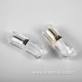 Clear acrylic plastic essential oil dropper bottles